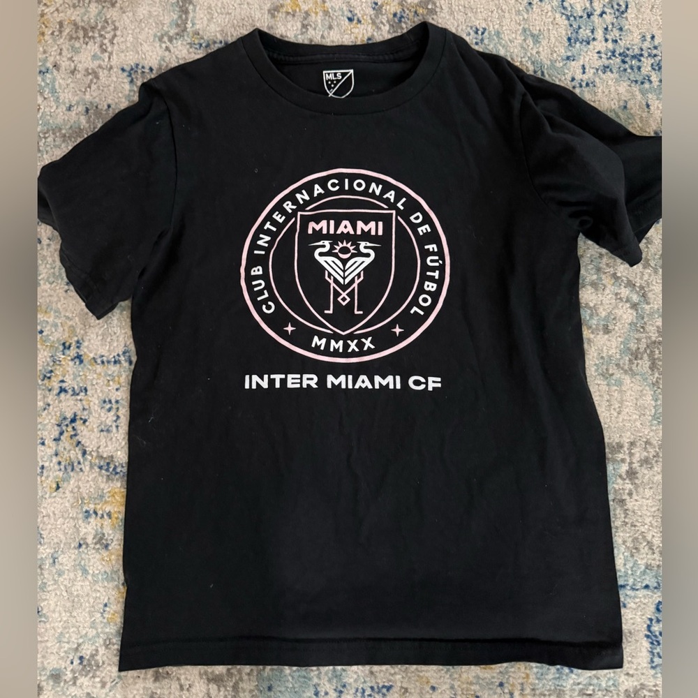 Intermiami Youth TShirt Black Size Medium 10/12